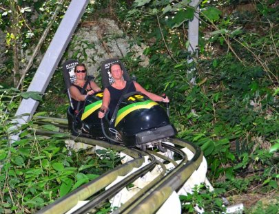 Rain Forest Adventures-Montaña rusa en la jungla jamaiquina