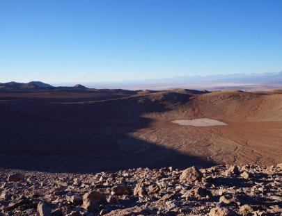 Expedición al cráter de Monturaqui en Chile, el mayor cráter de toda Sudamérica  - Museo del Meteorito