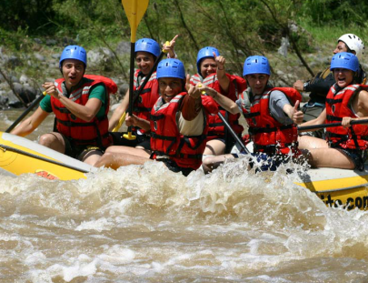 Mochilazo-Rafting en Río Pescados