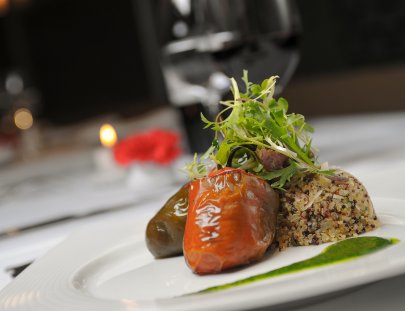 Cusco Restaurants-Map Café, Alta cocina Peruana en el Museo de Arte Precolombino