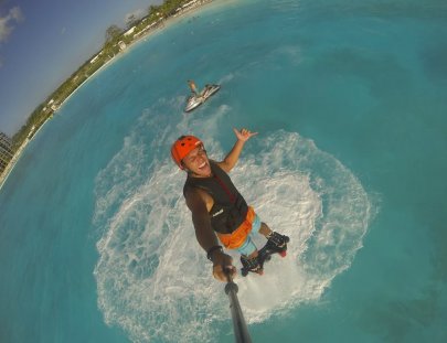 Vuelo Introductorio de Flyboard - Panama Flyboard