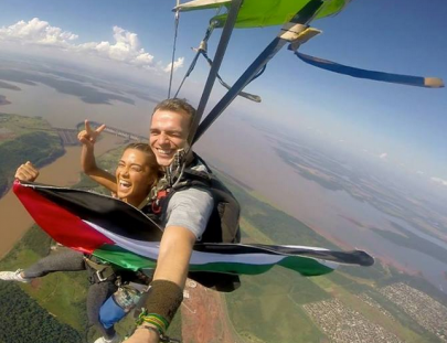 Sky Dive Foz-Caída libre a velocidades de 250 km / hr