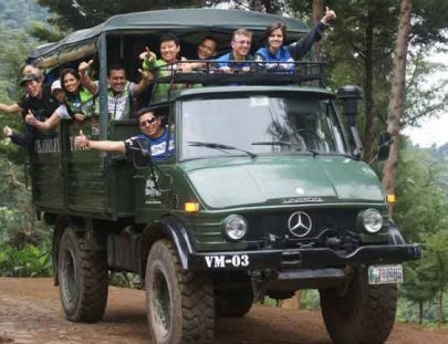 Canopy para grupos grandes - Antigua Guatemala