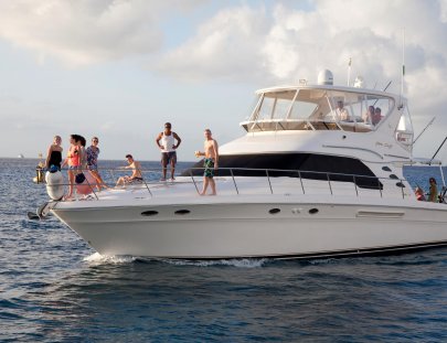 Captain Ron´s Cozumel Boat Charters -Excursión en yate Amanecer en Cozumel