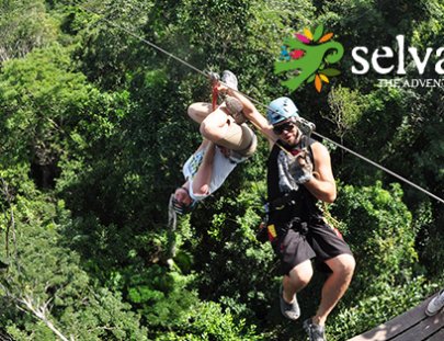Selvatica-Canopy Extremo con visita a un cenote esmeralda