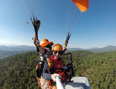 Vuelo en Parapente con Instructor - Alas del Hombre