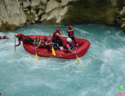 Huaxteca-Rafting en el río Micos clase II