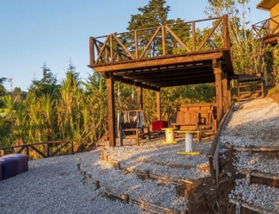 Green Rush-¡1 día 1 noche campamento de lujo+ recorridos a caballo+ arco/flecha+ canopy en parque ecológico!