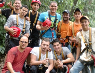 Parque Calderas-1 día en un parque ecológico; canopy, rappel, pesca, columpios, caminatas