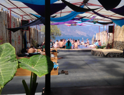 Zoola-Hotel y Bistro frente al lago de Atitlán