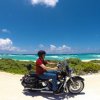 Eaglerider Cozumel-Cozumel en una Harley Davidson