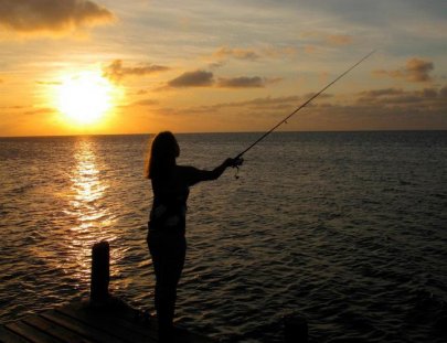 Pesca al rededor de Belize - Off The Wall Dive Center & Resort