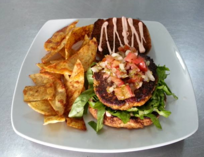 Hamburguesas de Isla con un sabor fenomenal - Mesa Cafe