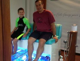 Islander Fish Spa-Nuestros peces dan lujo a tu piel con un masaje natural 